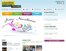 Tablet Screenshot of nazadinamo.com